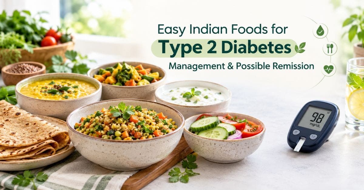 Easy Indian Foods for Type 2 Diabetes Management & Possible Remission