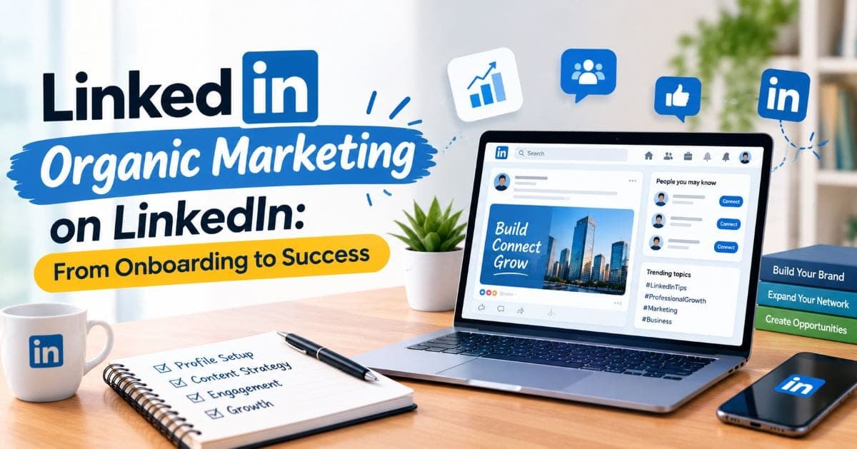 Organic Marketing on LinkedIn: From Onboarding to Success